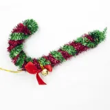 Christmas 2 Pieces Bell Crutch Candy Bar Christmas Ornament Decoration