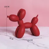 Home Ornament Desktop Balloon Dog Resin Craft