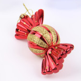 Merry Christmas 5 Pieces 10cm Candy Christmas Tree Ornaments Hanging Balls Decoration