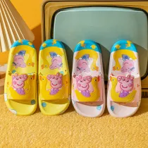 Toddler Kids Flat Beach Non-slip Cartoon Animal Pig Duck Summer Slipper
