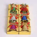 Merry Christmas 6 PCS Jingle Bell Ornament Christmas Decoration