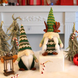 Christmas Gnome Dolls Handmade Kintted Hat Christmas Ornament