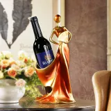 Home Ornament Swan Wine Bottle Holder Craft Ornament Figure Statue