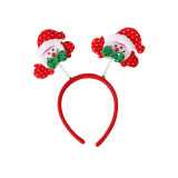 Merry Christmas Antlers and Christmas Tree Headband Xmas Decoration