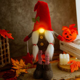 Christmas LED Light Up Gnome Toys Christmas Decoration Ornament