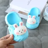 Toddler Kids Cartoon Rabbit Flat Beach Summer Slipper Sandals