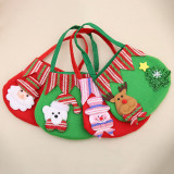Christmas Deer and Santa Claus Candy Gift Bag Christmas Home Decor
