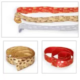 Merry Christmas 5m Christmas Tree Metallic Ribbon Christmas Party Decoration