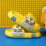 Toddler Kids Flat Beach Non-slip Cartoon Animal Puppy Dog Summer Slipper
