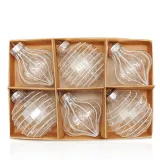 Merry Christmas Painted Lantern Christmas Balls Home Decoration