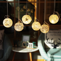 Merry Christmas LED Lights Christmas Tree Ornaments Hanging Balls Decoration