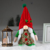Christmas Gnome Dolls Handmade Kintted Christmas Ornament