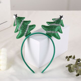 Merry Christmas 2 Pieces Christmas Tree Green Headband Christmas Gift
