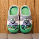 Toddler Kids Cartoon Puppy Dog Cotton Plush Winter Shoes Home Slipper