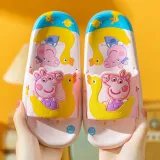 Toddler Kids Flat Beach Non-slip Cartoon Animal Pig Duck Summer Slipper