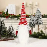 Merry Christmas Gnome Wine Cover Christmas Ornament Decoration