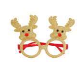 Merry Christmas Snowflake Christmas Decoration Glasses Frame