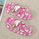 Toddler Kids Flat Beach Cartoon Cute Heart Cat Dots Non-slip Home Summer Slipper