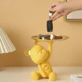 Home Bearbrick Tray Ornament Desktop Craft Ornament Figure Statue