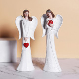 Home Ornament Angel Love Resin Craft Desktop Figure Statue