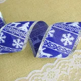 Merry Christmas 5 Rolls 2m Metallic Ribbon Christmas Party Decoration