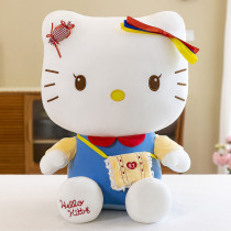 Soft Stuffed Cartoon Cat with BagToys Plush Doll Gifts