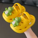 Toddler Kids Cartoon Dinosaurs Flat Beach Summer Slipper Sandals