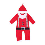 Cute Lovely Winter Red Green Christmas Cosplay Toddler Jumpsuit
