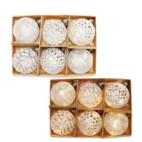 Merry Christmas LED Painted Lights Christmas Tree Ornaments Hanging Decoration