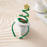 Merry Christmas Xmas Tree and Stars Headband Christmas Gift