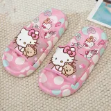 Toddler Kids Flat Beach Cartoon Cute Heart Cat Dots Non-slip Home Summer Slipper