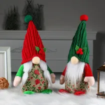 Christmas Gnome Dolls Handmade Kintted Christmas Ornament