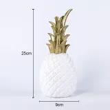 Home Ornament Pineapple Desktop Craft Ornament Figure Statue