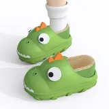 Toddler Kids Flat Beach Cartoon Dinosaurs Non-slip Summer Slipper