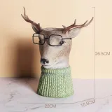Home Plants Garden Ornament Animals Resin Craft Desktop Ornament Figure Statue
