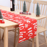 Christmas Gnome Table Runner Santa Claus Dining Table Woven Mat