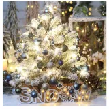 Merry Christmas 64 Pieces 6cm Christmas Ornaments Hanging Balls Decoration