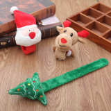 Merry Christmas Santa Claus and Tree Wristband Christmas Gift