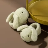 Toddler Kids Cartoon Bunny Cotton Winter Warm Home Non-slip Rabbit Shoes