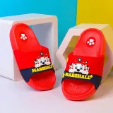 Toddler Kids Flat Beach Cartoon Animal Puppy Dog Non-slip Summer Slipper