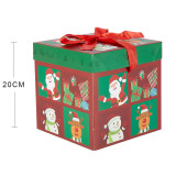 Merry Christmas 3 Size Christmas Gift Box Christmas Party Decoration