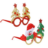 Merry Christmas Party Decoration Xmas Glasses Frame Christmas Gift