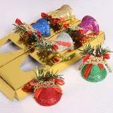 Merry Christmas 6 PCS Jingle Bell Ornament Christmas Decoration