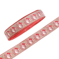 Merry Christmas 2m Ribbon Satin Xmas Gift Strap and Christmas Tree Decor