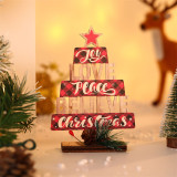 Merry Christmas Letter Christmas Tree Christmas Home Ornament Decoration