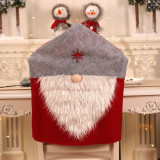 Christmas Gnome Woven Chair Covers Christmas Decor