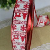 Merry Christmas 5 Rolls 2m Metallic Ribbon Christmas Party Decoration