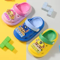 Toddler Kids Flat Beach Cartoon Animal Puppy Dog Clogs Summer Slipper Sandals