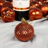 Merry Christmas 36 Pieces Matte Christmas Tree Ornaments Hanging Balls Decoration