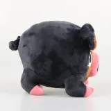 Soft Stuffed Laughing Toys Black Pig Plush Doll Gifts